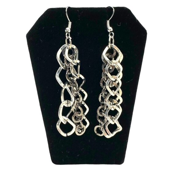 Jewelry - Linked Chain Dangle Earrings
